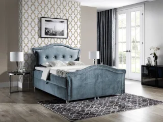 Boxspringbett Schlafzimmerbett BARIS 200x200cm in div. Farbvarianten
