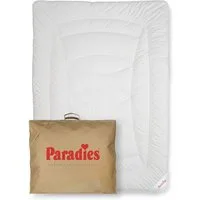 Paradies Kunstfaserbettdecke Avera, Füllung: 80% Polyester, 20% Lyocell, Bezug: 100% Baumwolle, atmungsaktive Lyocell Ganzjahresdecke