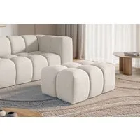 homsy by Ana Johnson Polsterhocker BOUBELLE Sitzhocker mit Steppung, Bubble-Optik, Maße B/T/H: 97/67/42cm, erstklassige Verarbeitung, hoher Sitzkomfort und modernes Design