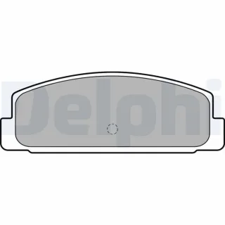 Delphi Bremsbel?ge hinten Mazda 323 6
