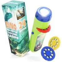 greate. Diaprojektor Taschenlampe Dinosaurier Kinder - Dino Projektor Lampe mit 24 Bildern