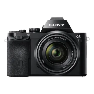 Sony Alpha 7 [24.3MP WiFi 3"] schwarz inkl. AF E 28-70mm 1:35-56 OSS Objektiv