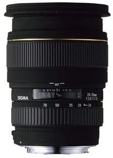 Sigma 24-70mm 1:28 EX DG Makro [für Nikon] schwarz