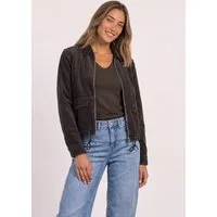 STREET ONE Cordjacke mit Tunnelzugsaum