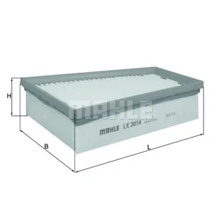 Mahle Luftfilter Mercedes Citan Renault Grand Megane Sc?nic