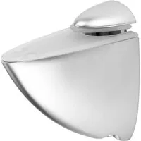 SO-TECH® Wandregalhalter Regalbodenträger Glasbodenträger PELIKAN Regalhalter Glasbod, Typ M Chrom matt