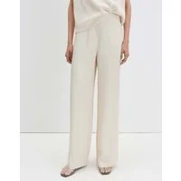 someday Stoffhose Charlie palazzo pure aus Satin mit Komfortbund Eleganter Fall mit entspannter Silhouette
