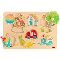Haba Steckpuzzle Erste Wörter, Puzzleteile