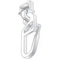HINNO Klick-Gleiter hinno-clic HC72, Gardinen, Gardinenschienen, Vorhänge, Gardinenleisten, Innenlaufsysteme, Gardinenstangen, (100-St), HINNO Clic-Gleiter