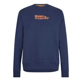 Modern Amusement - Sweatshirt für Herren, Strukturiert, leger (Marine)