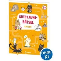 Gute-Laune-Rätsel für unterwegs - Katzen / diverse
