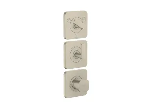 Hansgrohe Thermostat Modul 380/120 Unterputz FS Axor Citterio C 3 Verbr.BN, 49710820 49710820