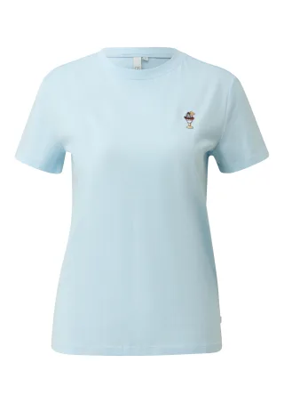 qs - T-Shirt blau - Gr. - S