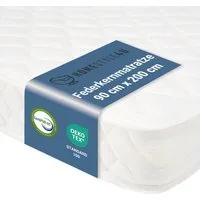 Komfortschaummatratze Federkern Matratze 90 140 x 200 mit Bonnellfederkern H3 Komfortschaum, Homestyle4u, 15 cm hoch, 90x200 H3, CertiPUR-US, OEKO-TEX® Standard 100