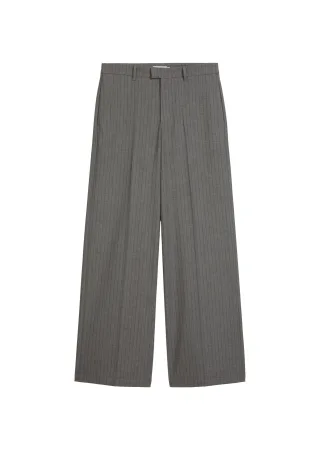 Marc OPolo DENIM - Nadelstreifen-Pants relaxed Medium Grey - Gr. - S