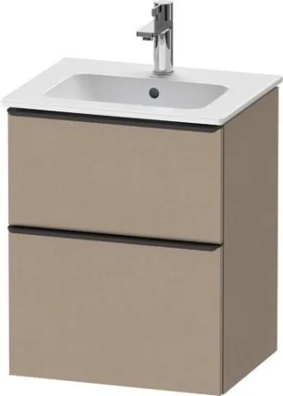 Duravit D-Neo Waschtischunterbau wandhängend Leinen Matt 510x402x625 mm - DE43600BD750000 DE43600BD750000