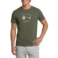 Spreadshirt T-Shirt Asterix und Obelix Sport Spruch Männer T-Shirt (1-tlg)
