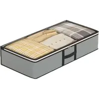 Diwzbyn Aufbewahrungsbox Bettdecken-Aufbewahrungstasche, staubdichte Aufbewahrungsbox, Aufbewahrungsbox aus Vliesstoff, Unterbett-Aufbewahrungstasche