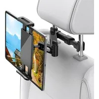 SURFOU Tablet-Halterung Tablet Halter Kopfstütze-Ausziehbare KFZ-Kopfstützenhalterung für iPad, (Tablet Halterung Auto, 360° drehbar, Tablet Halter Kopfstütze - Ausziehbare KFZ-Kopfstützenhalterung für iPad iPhone Serie/Samsung Galaxy Tabs/Kindle Fir