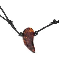 OSTSEE-SCHMUCK Kette mit Anhänger Ostsee-Schmuck Kette mit Anhänger Alex Kette mit Anhänger Alex (2-tlg)