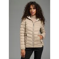 Polarino Steppjacke Übergangsjacke für kühle Tage, aus leichtem Webmaterial