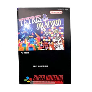 Tetris Dr Mario [Super Nintendo SNES] Anleitung