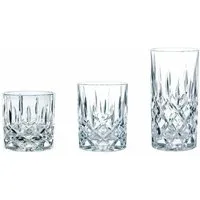 Nachtmann Gläser-Set Noblesse Set 18-tlg., 18-tlg., Kristallglas