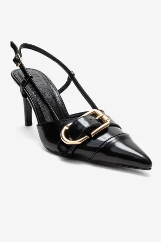 Noen Schnalle Spitzer Zehenbereich Stiletto Pumps