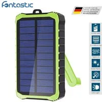 fontastic Solar Power Bank Crank10 Solar Powerbank