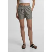 URBAN CLASSICS Shorts Ladies Striped Shorts Damen kurze Hose