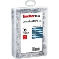 Meister-Box ClassicFast SK TG TX, 4,5 - 5,0mm, Schrauben-Set 110-teilig, mit Teilgewinde