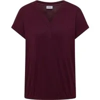 CECIL T-Shirt NOS Solid Rib Collar Tunic