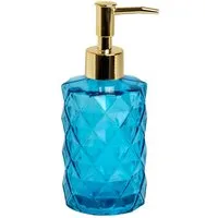 Intirilife Seifenspender, (1-tlg), Handseifenspender aus Glas 310ml Dosierer Seifenachfüllbar mit Pumpe