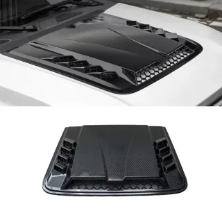 Car Hood Cover Air Outlet Cover Decoration Car Hood Scoop Air Flow Intake Vent Cover for Universal Car Modification Acce