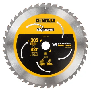 DEWALT XR EXTREME Kreissägeblatt stationär Universeller Einsatz - DT99574-QZ