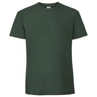 Fruit of the Loom Unisex-Erwachsene Iconic 195 T-Shirt (Flaschengrün)