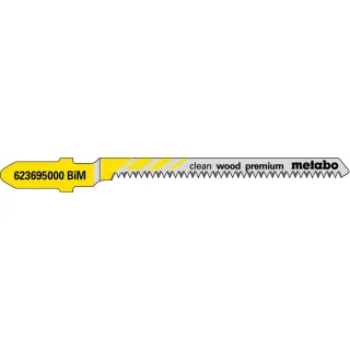 Metabo Stichsägeblätter clean wood premium 57 / 1,4 mm BiM - 5 Stück - 623695000