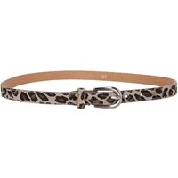 MIRROSI Ledergürtel Damen Gürtel Echtleder, Made in Italy, 18mm breit (Passt fast zu jeder Hosenschlaufe) aus Echtem Leder