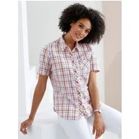 Sieh an! Klassische Bluse Bluse Kurzarm