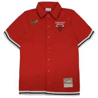 Mitchell & Ness NBA Chicago Bulls Französisch Terry Shooting Mens Shirt