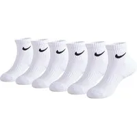 Nike Sportswear Socken NHB DF PERFORMANCE BSIC QUARTR (6-Paar) 6er Pack, für Schule, Freizeit und Sport, aus Baumwollmischung