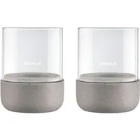 blomus Windlicht CALMA Windlicht satellite XS 2er Set