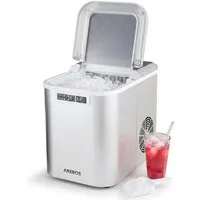 Arebos Eiswürfelmaschine Ice Cube Maker, 12 kg / 24 h, 10-15 Minuten Produktionszeit