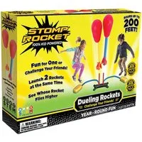 Stomp Rocket Spiel Dueling, Luftdruckraketen-Outdoorspiel
