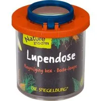 COPPENRATH DIE SPIEGELBURG Outdoor-Spielzeug Lupendose Nature Zoom rund, Kunststoff, Set (2-tlg) 2- / 4-fach Vergrößerung