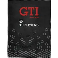 Wohndecke von Volkswagen im VW Golf GTI Design (150x200cm), VW Collection by BRISA, weiche Kuscheldecke