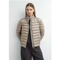 comma Winterjacke Outdoor-Jacke Leichte Daunenjacke mit integrierter Packtasche
