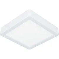 EGLO Deckenleuchte FUEVA 5, LED fest integriert, Warmweiß, Deckenleuchte aus Stahl - 11W - Warmweiß
