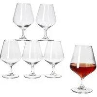 MamboCat Schnapsglas 6x Specials Spirits Brandy-Gläser 150ml mit Fuß Cognac-Schwenker, Glas