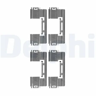 Delphi Zubeh?r f?r Bremsbel?ge vorne Chevrolet Opel LX0551